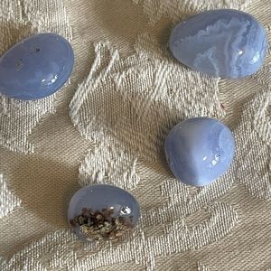 Blue Lace Agate Tumbles